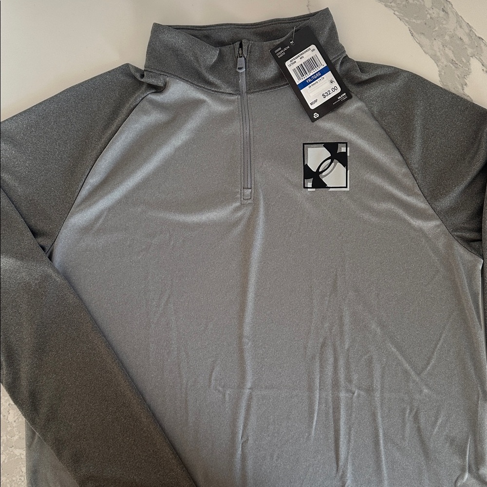 Under Armour Youth XL Quarter-Zip Loose-fitting Long Sleeve Shirt